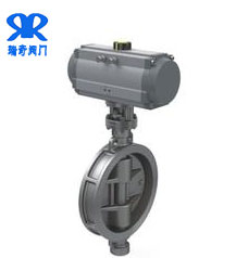 硬密封對夾氣動<a href='http://www.mapboom.cn/Product/diefa/' target='_blank'>蝶閥</a>